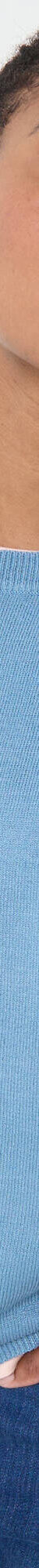 Pull loose manches coudes, toucher doux (bleu grisé) Pull loose manches coudes, toucher doux (bleu grisé)